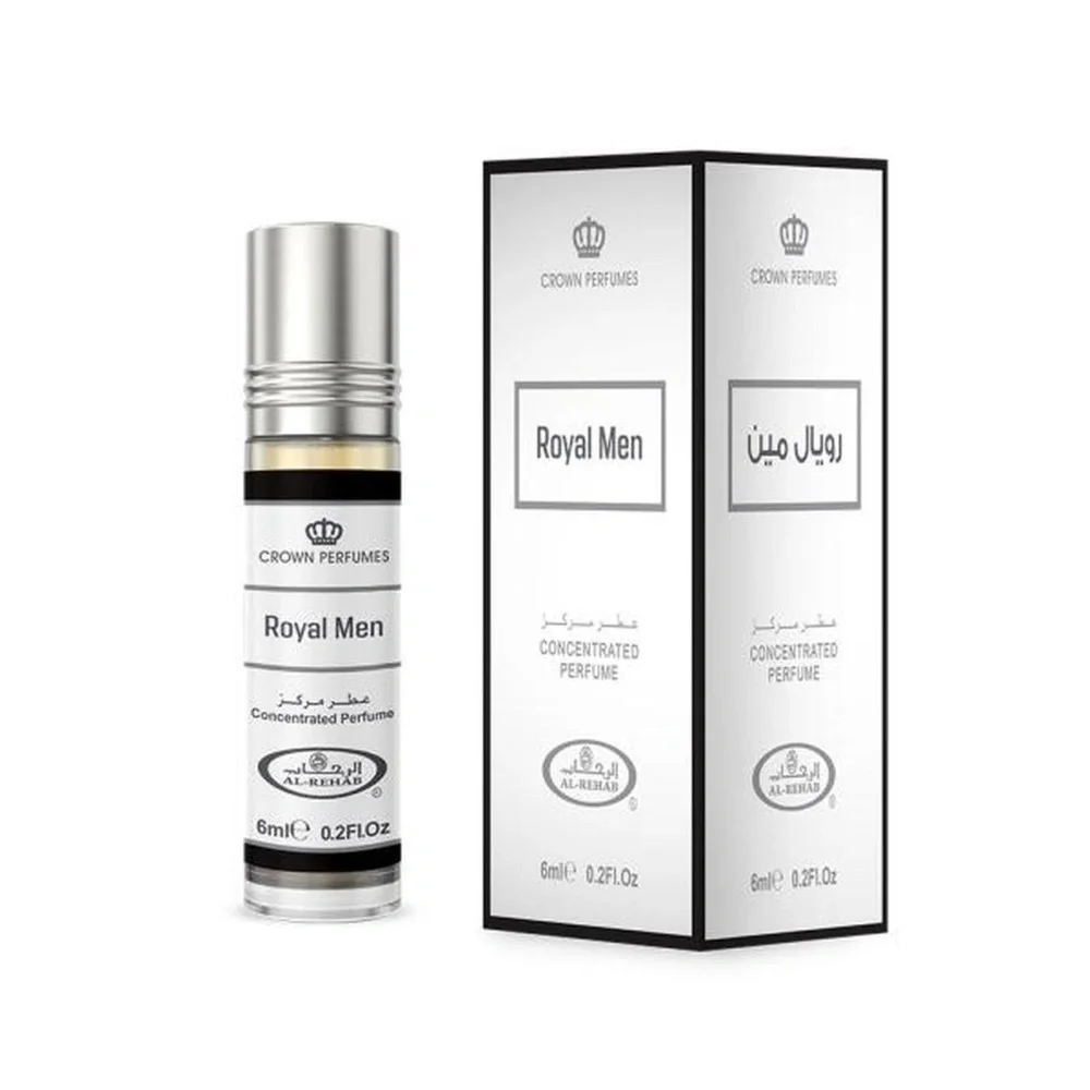 Men’s Royal Men Roll-On Attar Oil by Al Rehab, Arabian Attar Oil NWT